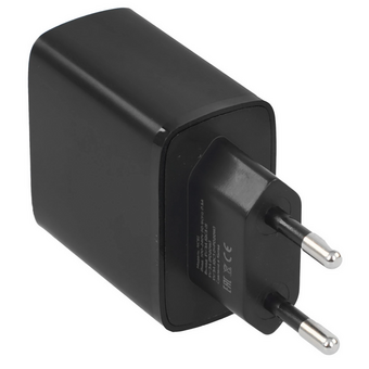  СЗУ More choice NC61 1USB+1USB-C 3.0A PD 20W+QC3.0 быстрая зарядка Black 