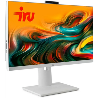  Моноблок IRU Tactio 23IW (2180456) 23.8" Full HD i5 1235U (1.3) 16Gb SSD512Gb Iris Xe без ОС GbitEth WiFi BT 65W Cam белый 1920x1080 RUS 