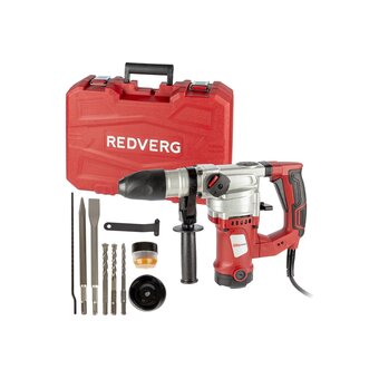  Перфоратор RedVerg RD-RH1200S патрон SDS-plus уд.5Дж 1200Вт (кейс в комплекте) 