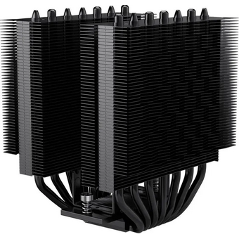  Кулер PcCooler RT720 TC ARGB BK Black (270W, 4-pin PWM, 157.5mm, Al/Cu, 7x6mm, 2x120mm, 73.32CFM, 34.9dBA, 2200RPM) 