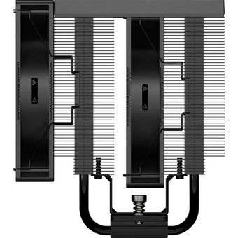  Кулер PcCooler RT720 TC ARGB BK Black (270W, 4-pin PWM, 157.5mm, Al/Cu, 7x6mm, 2x120mm, 73.32CFM, 34.9dBA, 2200RPM) 
