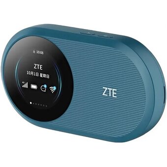  Модем 3G/4G ZTE U10sPro USB Wi-Fi VPN (U10SPRO) Firewall +Router внешний темно-синий 