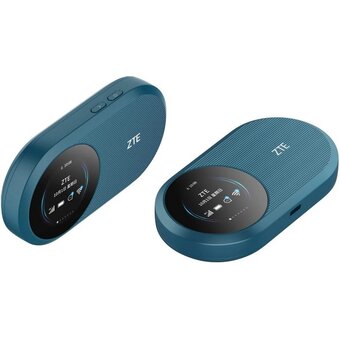  Модем 3G/4G ZTE U10sPro USB Wi-Fi VPN (U10SPRO) Firewall +Router внешний темно-синий 