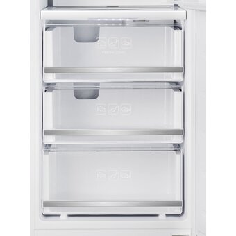  Встраиваемый холодильник ZUGEL ZRISS363FNF белый (ZRI1750NF + ZFI870NF) 