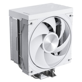  Кулер 1STPLAYER Frost Bite FB12-5 White / 5HPx6mm, single tower, 220W TDP, 1x120mm fan, 800-2300 RPM, 70.15 CFM, 34.8 dBA 