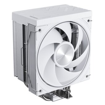  Кулер 1STPLAYER Frost Bite FB12-4 White / 4HPx6mm, single tower, 210W TDP, 1x120mm fan, 800-2300 RPM, 70.15 CFM, 34.8 dBA 