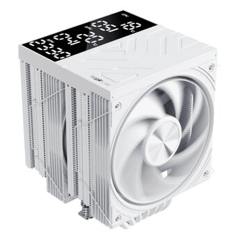  Кулер 1STPLAYER Frost Bite FB12DS-7 White / 7HPx6mm, dual tower, 270W TDP, 2x120mm fans, 800-2300 RPM, 70.15 CFM, 34.8 dBA 