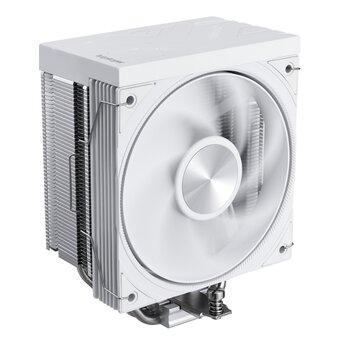  Кулер 1STPLAYER Frost Bite FB12-5 White / 5HPx6mm, single tower, 220W TDP, 1x120mm fan, 800-2300 RPM, 70.15 CFM, 34.8 dBA 