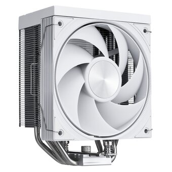  Кулер 1STPLAYER Frost Bite FB12-5 White / 5HPx6mm, single tower, 220W TDP, 1x120mm fan, 800-2300 RPM, 70.15 CFM, 34.8 dBA 