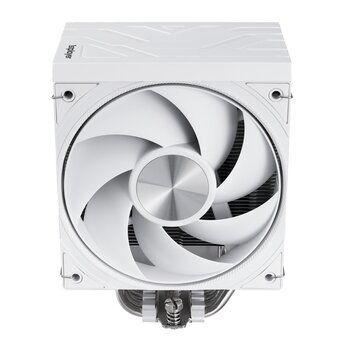  Кулер 1STPLAYER Frost Bite FB12-4 White / 4HPx6mm, single tower, 210W TDP, 1x120mm fan, 800-2300 RPM, 70.15 CFM, 34.8 dBA 