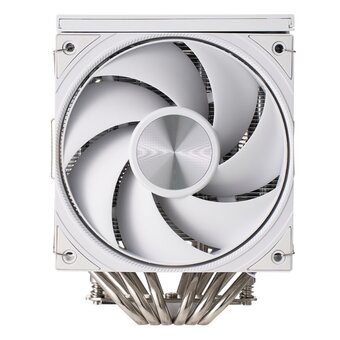  Кулер 1STPLAYER Frost Bite FB12DS-6 White / 6HPx6mm, dual tower, 250W TDP, 2x120mm fans, 800-2300 RPM, 70.15 CFM, 34.8 dBA 