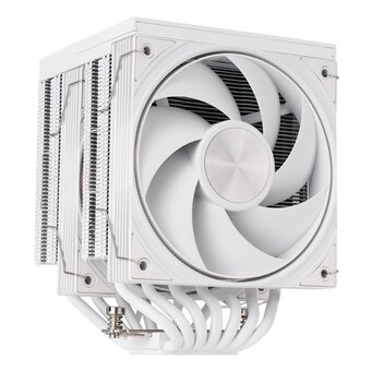  Кулер 1STPLAYER Frost Bite FB12DS-7 White / 7HPx6mm, dual tower, 270W TDP, 2x120mm fans, 800-2300 RPM, 70.15 CFM, 34.8 dBA 