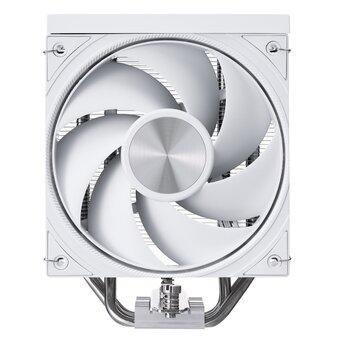  Кулер 1STPLAYER Frost Bite FB12-4 White / 4HPx6mm, single tower, 210W TDP, 1x120mm fan, 800-2300 RPM, 70.15 CFM, 34.8 dBA 