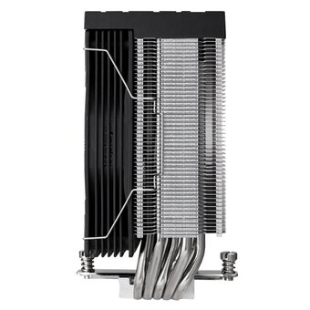  Кулер 1STPLAYER Frost Bite FB12-5 Black / 5HPx6mm, single tower, 220W TDP, 1x120mm fan, 800-2300 RPM, 70.15 CFM, 34.8 dBA 