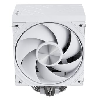  Кулер 1STPLAYER Frost Bite FB12-5 White / 5HPx6mm, single tower, 220W TDP, 1x120mm fan, 800-2300 RPM, 70.15 CFM, 34.8 dBA 