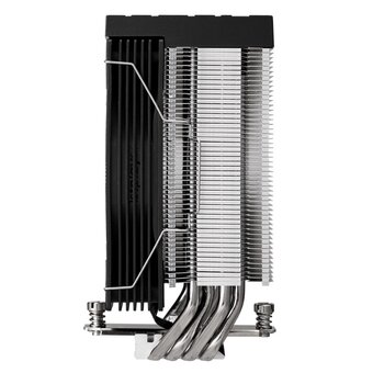  Кулер 1STPLAYER Frost Bite FB12-4 Black / 4HPx6mm, single tower, 210W TDP, 1x120mm fan, 800-2300 RPM, 70.15 CFM, 34.8 dBA 