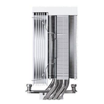  Кулер 1STPLAYER Frost Bite FB12-4 White / 4HPx6mm, single tower, 210W TDP, 1x120mm fan, 800-2300 RPM, 70.15 CFM, 34.8 dBA 