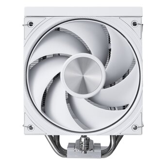  Кулер 1STPLAYER Frost Bite FB12-5 White / 5HPx6mm, single tower, 220W TDP, 1x120mm fan, 800-2300 RPM, 70.15 CFM, 34.8 dBA 
