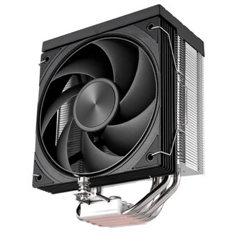  Кулер 1STPLAYER Frost Bite FB12-4 Black / 4HPx6mm, single tower, 210W TDP, 1x120mm fan, 800-2300 RPM, 70.15 CFM, 34.8 dBA 