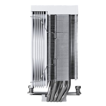  Кулер 1STPLAYER Frost Bite FB12-5 White / 5HPx6mm, single tower, 220W TDP, 1x120mm fan, 800-2300 RPM, 70.15 CFM, 34.8 dBA 