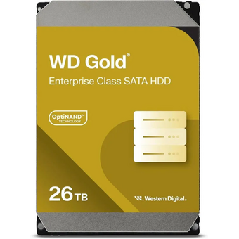  HDD WD Gold WD261KRYZ, 26ТБ, SATA III, 3.5" 