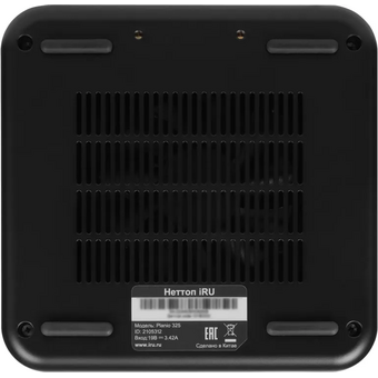  Неттоп iRU Planio 325 (2180266) AMD Ryzen 5 3500U, DDR4 8ГБ, 512ГБ SSD, AMD Radeon Vega 8, Windows 11 Pro, черный 
