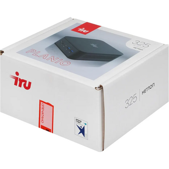  Неттоп iRU Planio 325 (2180266) AMD Ryzen 5 3500U, DDR4 8ГБ, 512ГБ SSD, AMD Radeon Vega 8, Windows 11 Pro, черный 