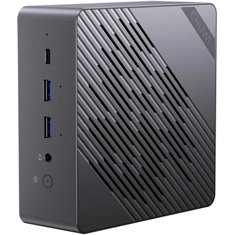  ПК Мини Chuwi AuBox (2121488) Ryzen AI 9 365 (2) 32Gb SSD1Tb Radeon 880M Windows 11 Pro 2x2.5GbitEth WiFi BT 120W серебристый/черный 