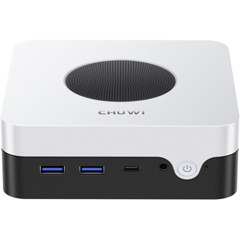  Компьютер Chuwi LarkBox X CWI556PI3-Win11Pro Intel Core i3 1220P(1.5Ghz)/8192Mb/256SSDGb/Int:Intel UHD Graphics/BT/WiFi/war 1y/0.4kg/Grey+White+USB 