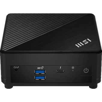  Неттоп MSI Cubi 5 1M-640XRU (9S6-B0A821-640) Core 3 100U (1.2) 8Gb SSD512Gb Graphics без ОС 2.5xGbitEth+1xGbitEth WiFi BT 65W черный 