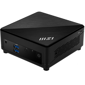  Неттоп MSI Cubi 5 1M-640XRU (9S6-B0A821-640) Core 3 100U (1.2) 8Gb SSD512Gb Graphics без ОС 2.5xGbitEth+1xGbitEth WiFi BT 65W черный 