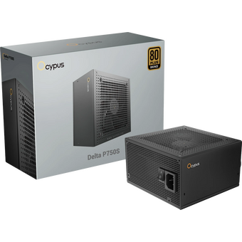  Блок питания Ocypus Delta P750S (P750S-BF), 750W, APFC, 80+ Bronze, ATX 3.1, 120mm Fan 
