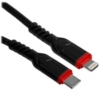  Кабель HOCO X59 Victory 8pin-Type-C, 2.0м, PD 20Вт чёрный 