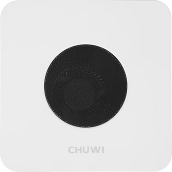  Неттоп Chuwi LarkBox X (2146778) i3 1220P (1.5) 8Gb SSD256Gb UHDG Windows 11 Pro 2xGbitEth WiFi BT 65W черный/белый 