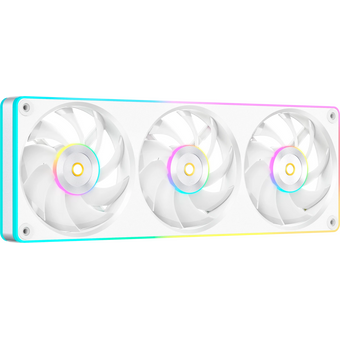  Вентилятор Ocypus Sigma F36 WH ARGB, 3x120x120x25mm, 4-PIN PWM, 500-2200 RPM, 36 DBA Max 