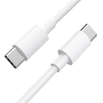  Кабель Hoco X51 Type-C/Type-C 2M White 