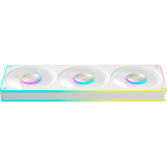  Вентилятор Ocypus Sigma F36 WH ARGB, 3x120x120x25mm, 4-PIN PWM, 500-2200 RPM, 36 DBA Max 
