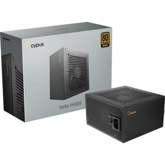  Блок питания Ocypus Delta P650S (P650S-BF), 650W, APFC, 80+ Bronze, ATX 3.1, 120mm Fan 