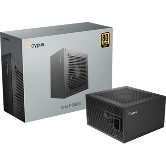  Блок питания Ocypus Iota P650S (P650S-GF), 650W, APFC, 80+ Gold, ATX 3.1, Fully Modular, 120mm Fan, Taiwan capacitors 