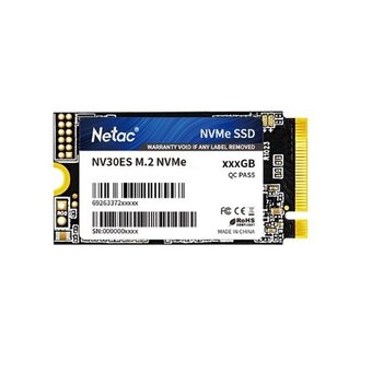  SSD Netac NV30ES (NT01NV30ES-256-E4X) 256Gb M.2 2242 Retail (PCIe 3x4, 3100/2300MBs, 150TBW) 
