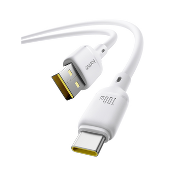  Кабель Baseus P10377703213-00 USB-Type-C Silky Series 100W 1м белый 
