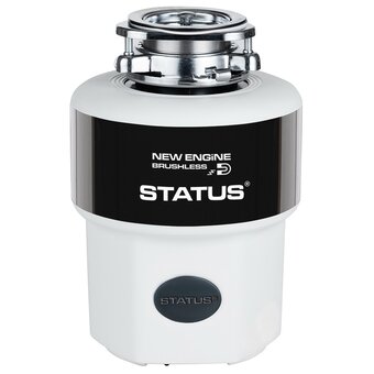  Измельчитель пищевых отходов Status Next 400 Белый чёрный металлик 