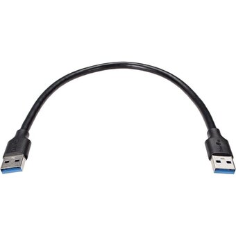  Кабель соединительный TELECOM TUS715-0.3M USB 3.0 Am-Am 0.3m 