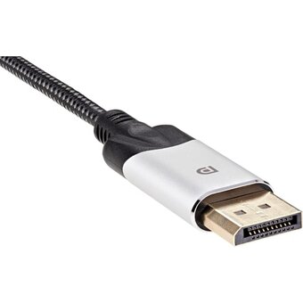  Кабель соединительный VCOM CG608M-1.8M DP-- HDMI М/М) 4K 60Гц 1.8m 