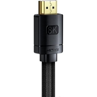  Кабель Baseus CAKGQ-K01 High Definition Series HDMI 8K to HDMI 8K Adapter Cable 2m Black 