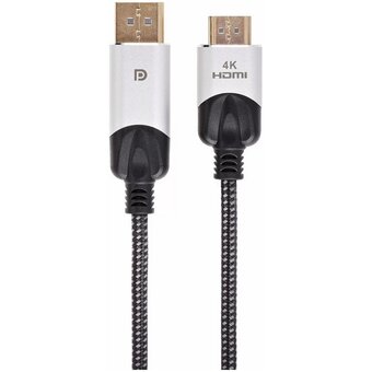  Кабель соединительный VCOM CG608M-1.8M DP-- HDMI М/М) 4K 60Гц 1.8m 