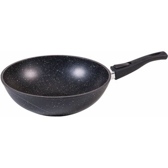 Сковорода WOK МЕЧТА 078802 Гранит Black 