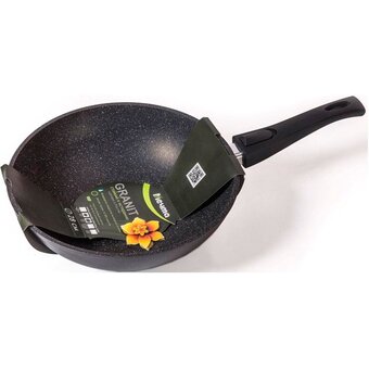  Сковорода WOK МЕЧТА 078802 Гранит Black 