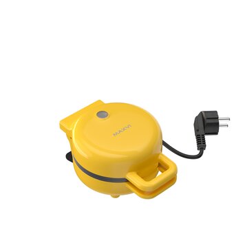  Вафельница Maxvi SM552P желтый 