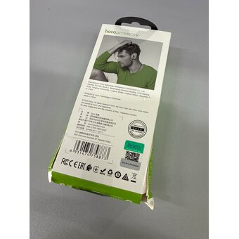  УЦ Гарнитура bluetooth HOCO E63 Diamond business, black (плохая упаковка) 